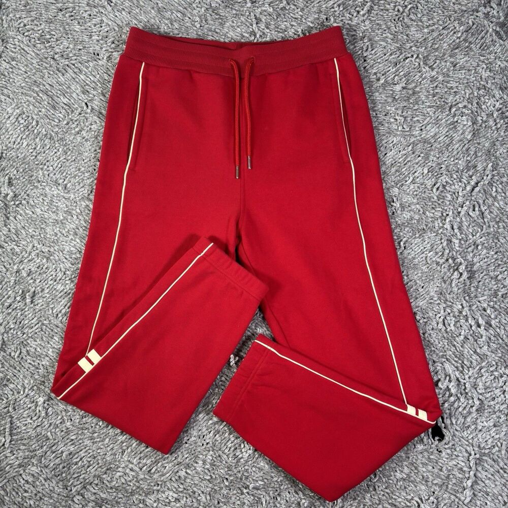 Sergio Tacchini Sweatpants Mens Small Activewear Training Track Running Tennis